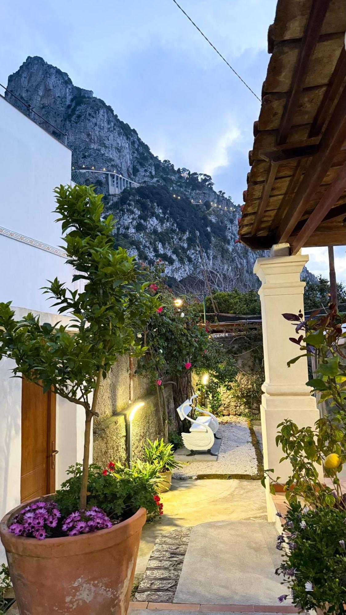 Il Cigno B&B กาปรี ภายนอก รูปภาพ